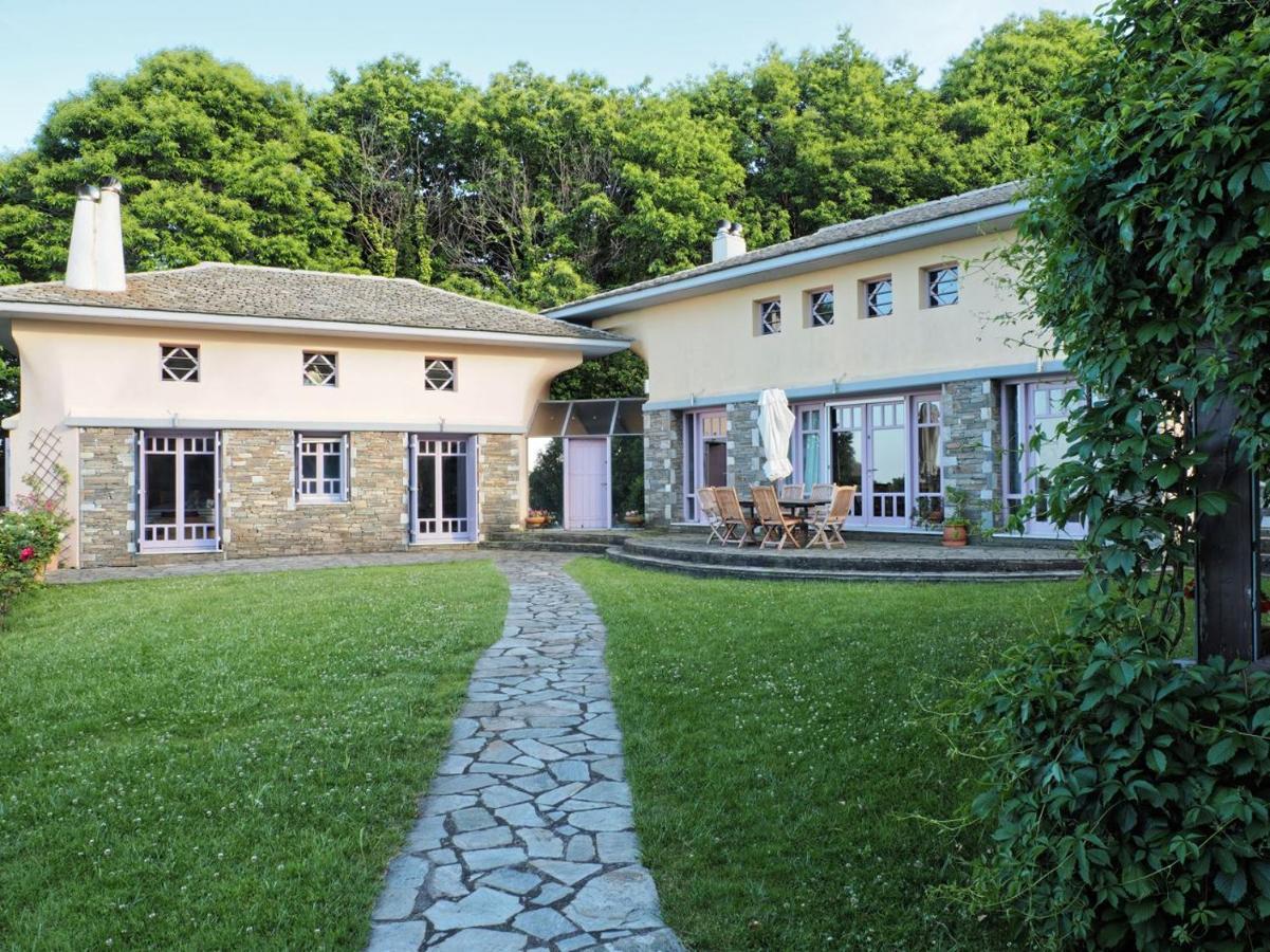 Вилла Tsagkarada Country Estate With Pool Экстерьер фото