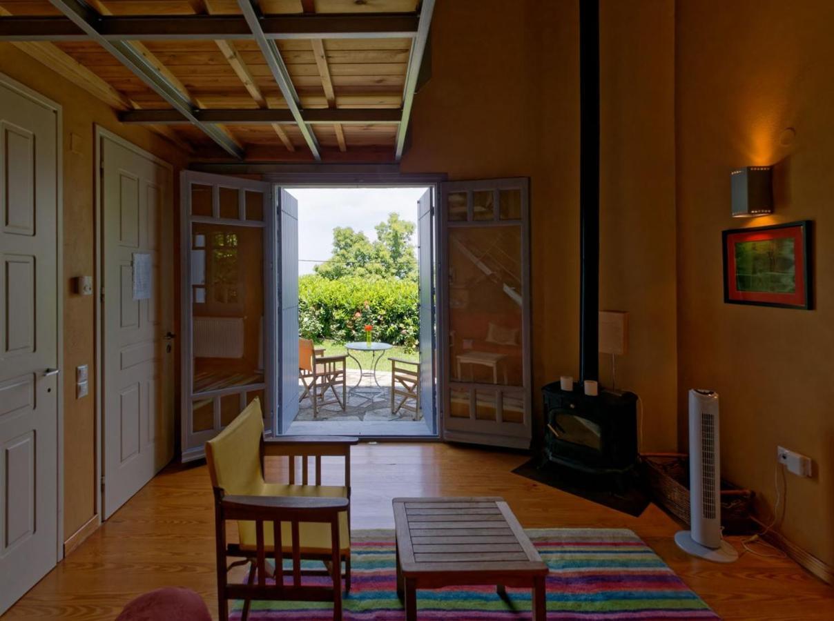 Вилла Tsagkarada Country Estate With Pool Экстерьер фото