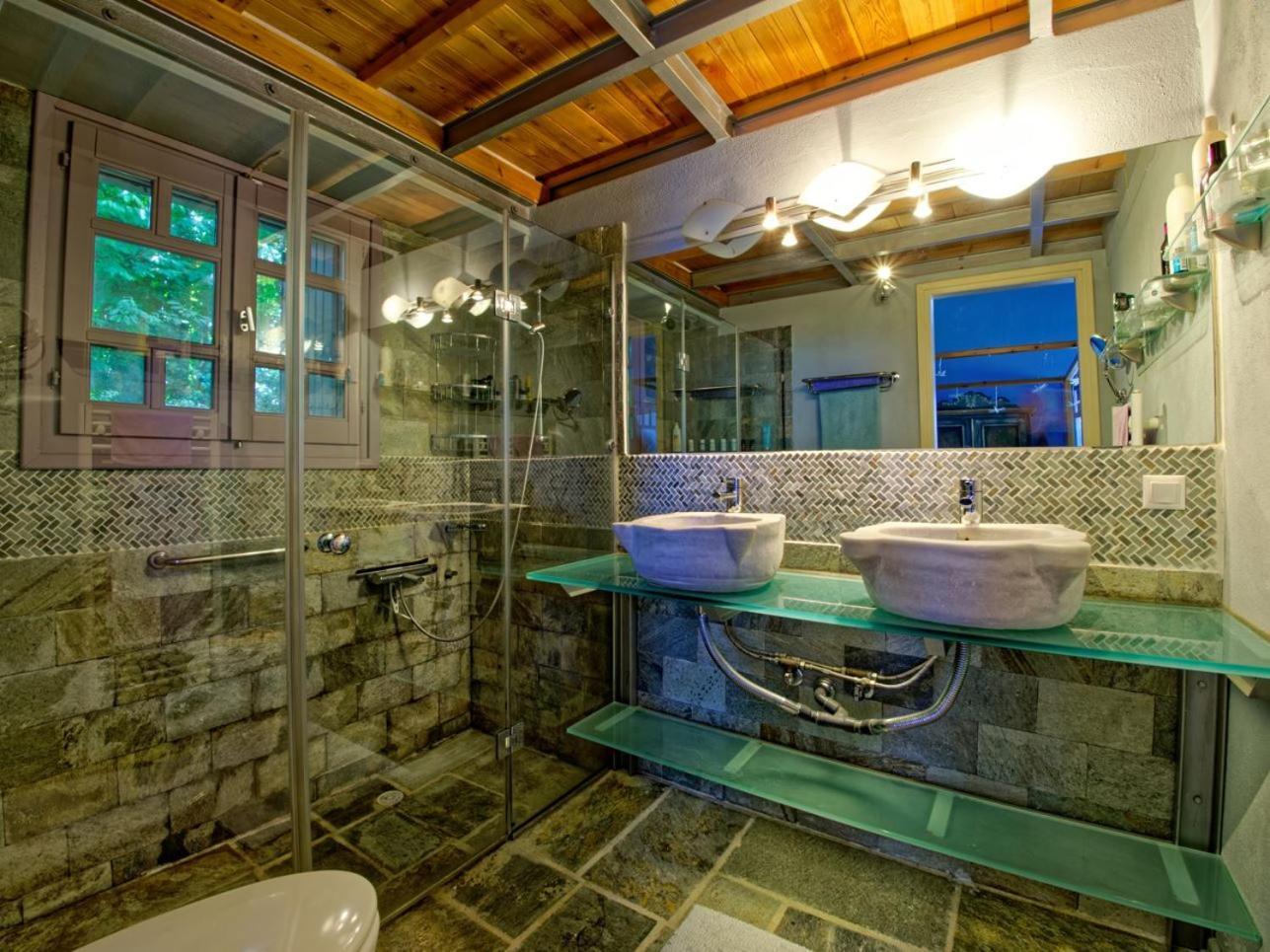 Вилла Tsagkarada Country Estate With Pool Экстерьер фото